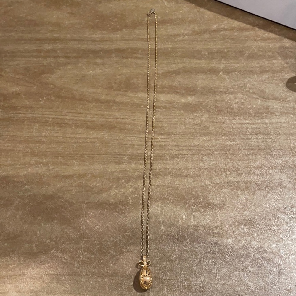 Joan Rivers Egg Necklace